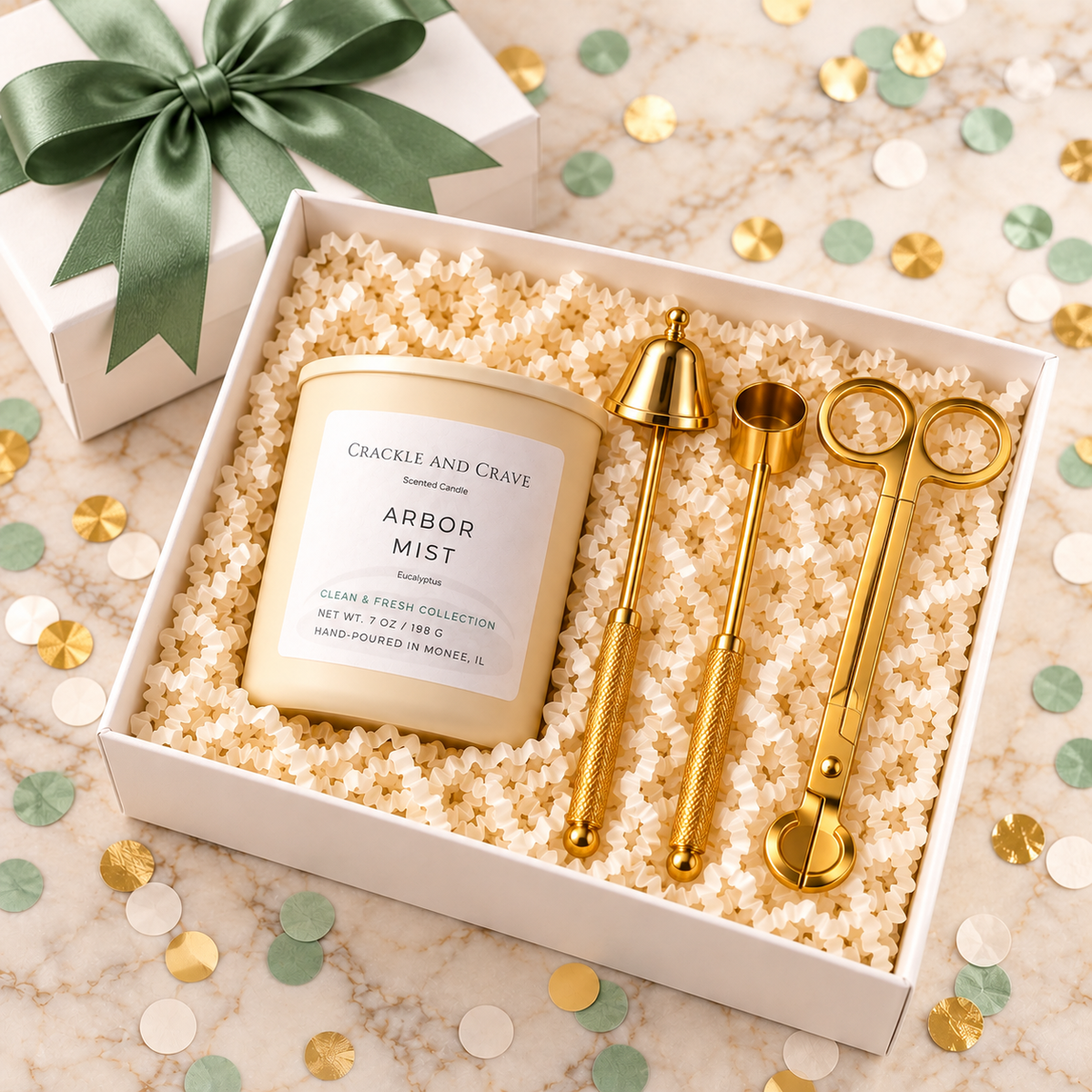 Arbor Mist Candle Care Gift Set