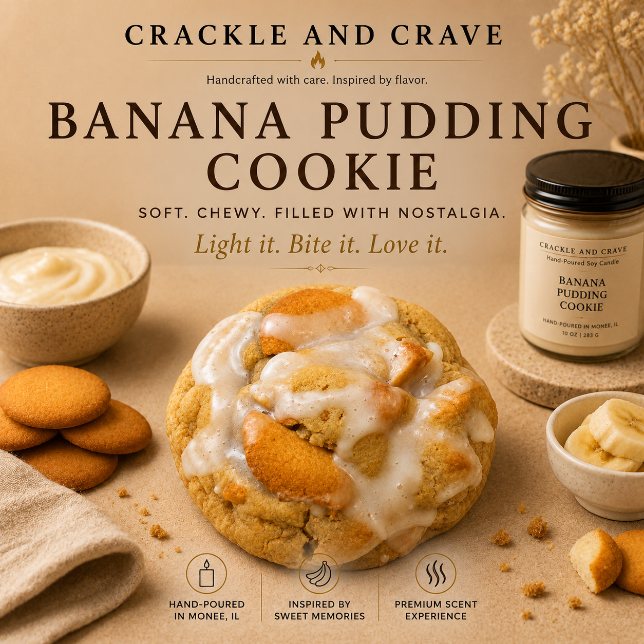 Banana Pudding Cookie