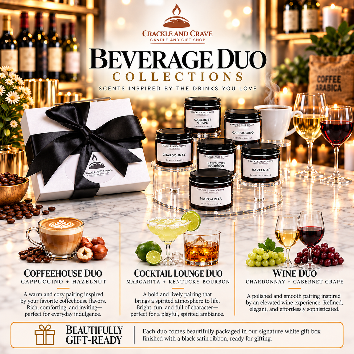 Beverage Duo Candle Collections