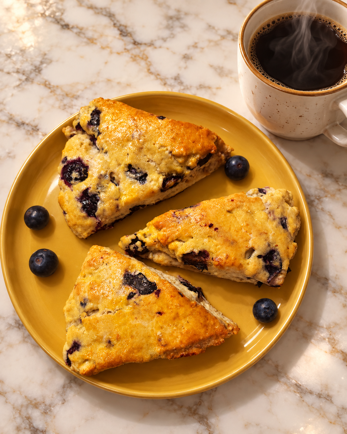Blueberry Lemon Scone