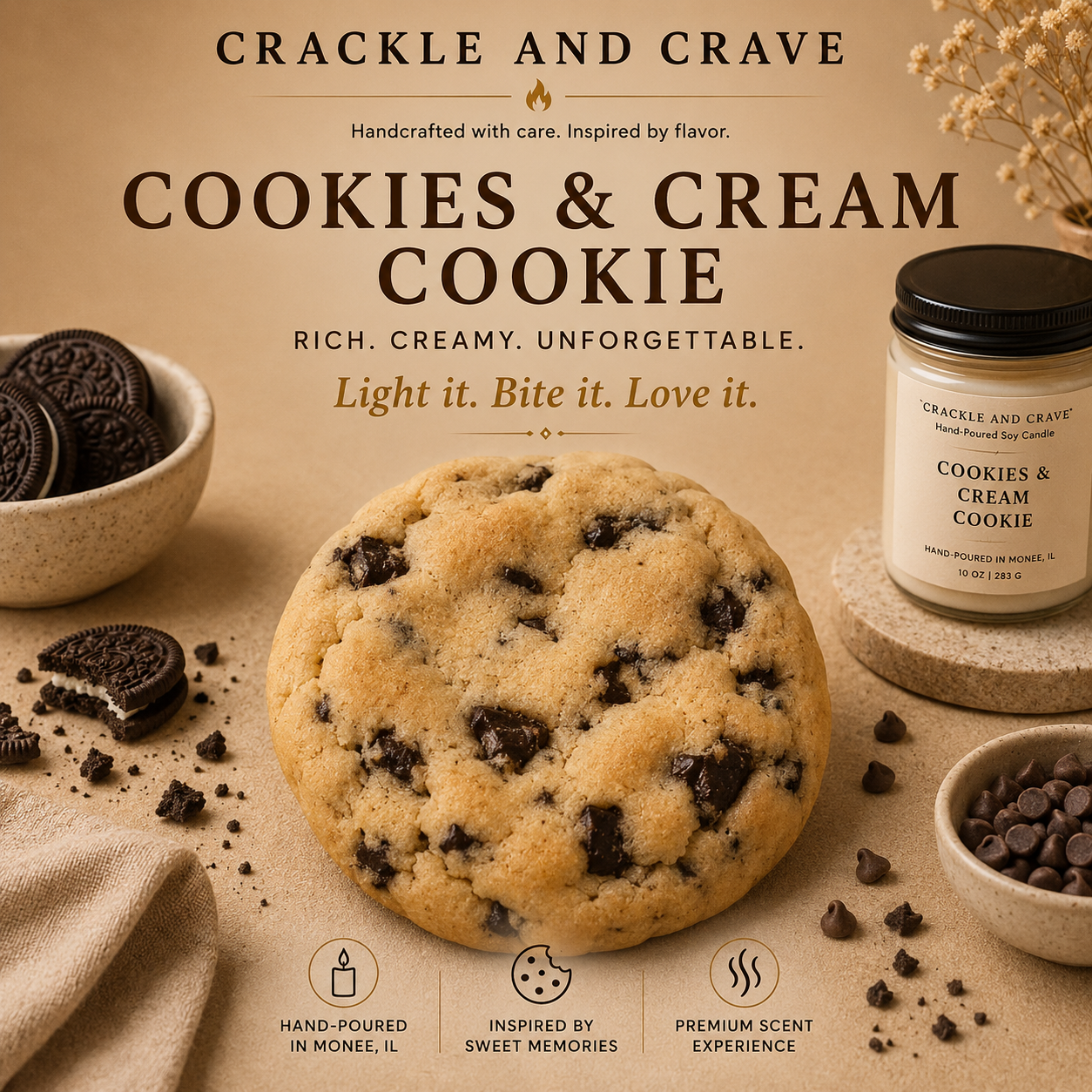 Cookies and Cream Cookie