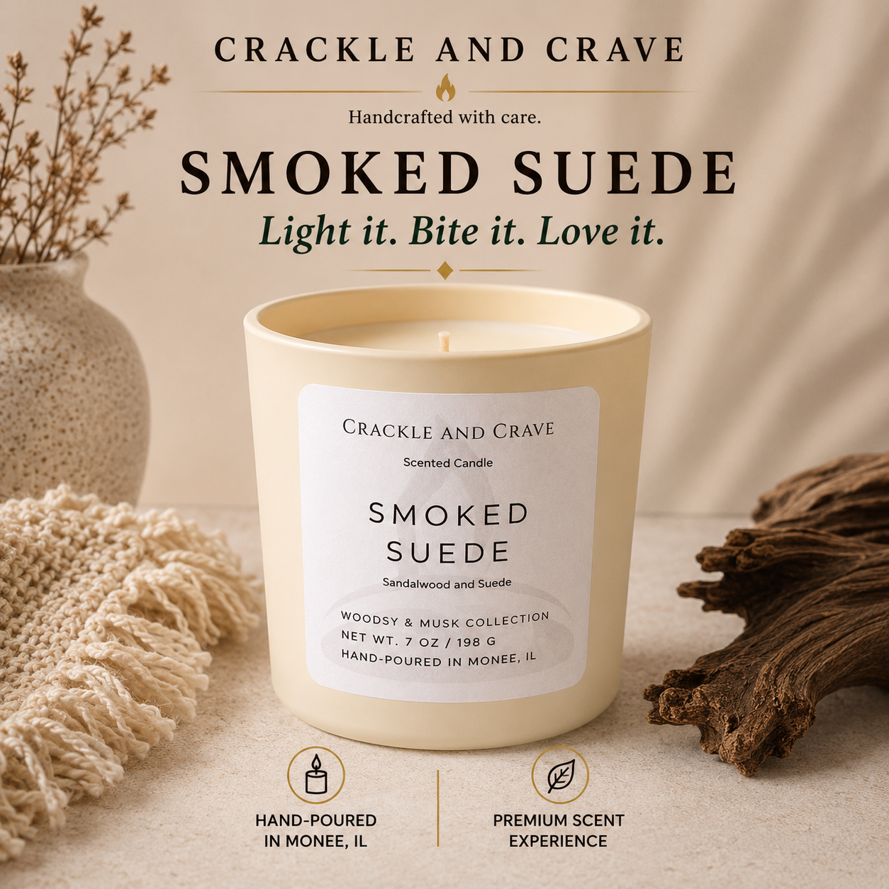 Smoked Suede
