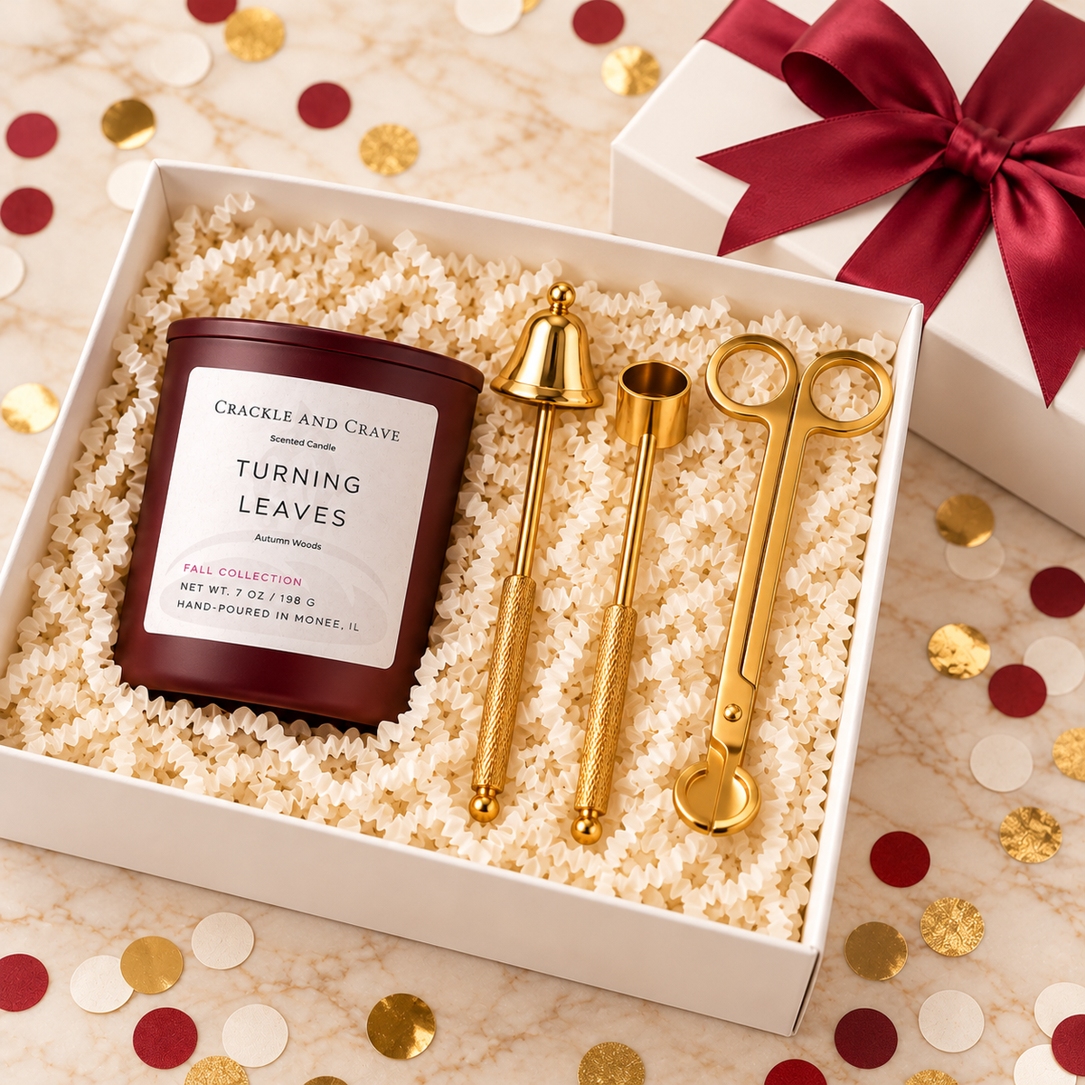 Turning Leaves Candle Care Gift Set